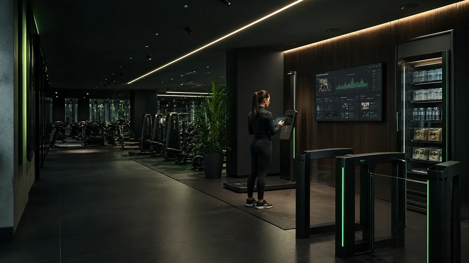 Smart Gym connessa con self-service 24 ore su 24, 7 giorni su 7 e touchpoint digitali