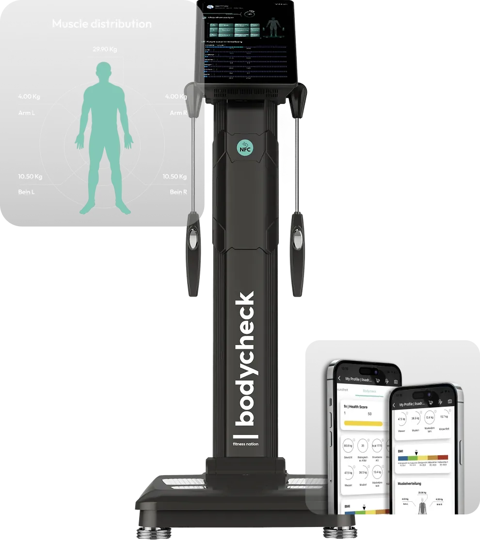 fitness nation | Bodycheck Körperanalyse-Station, freigestellt