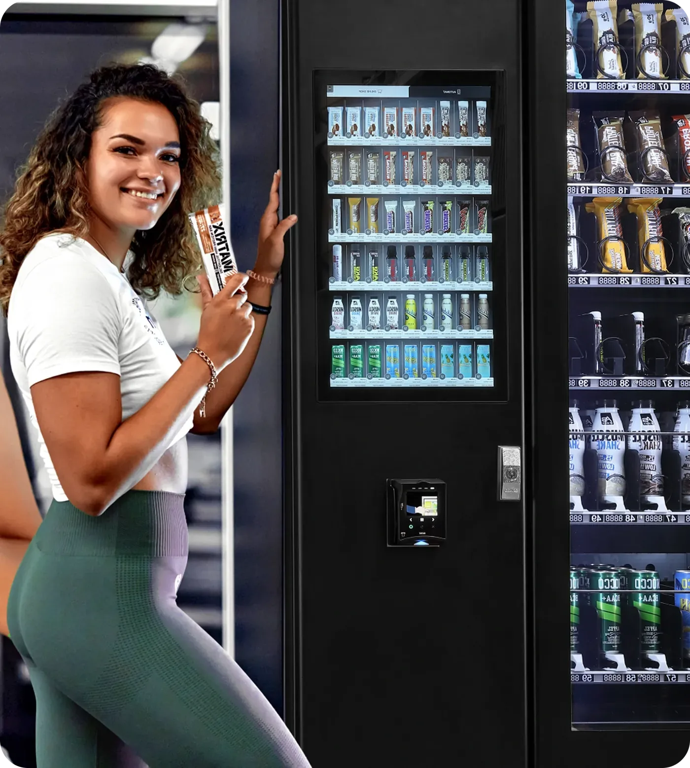 fitness nation | Smart Vending Automat, freigestellt