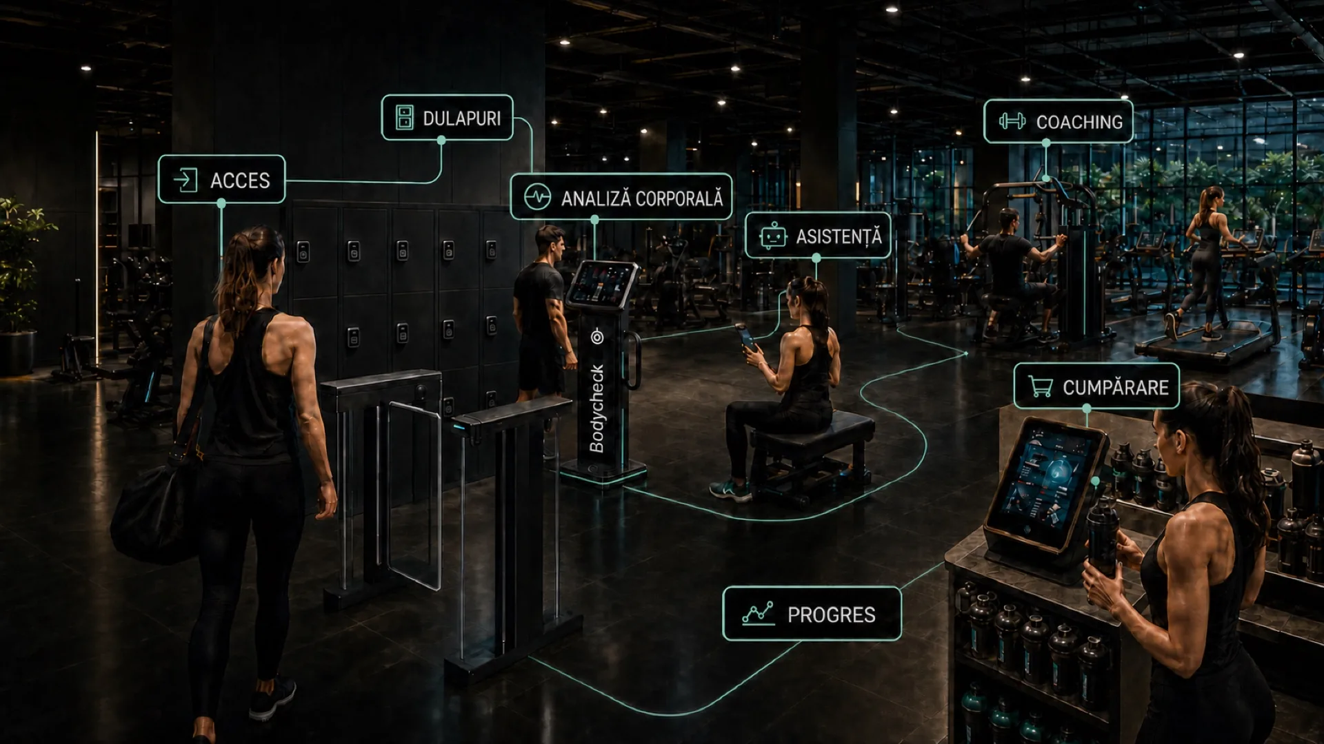 Parcursul complet fitness nation | Smart Gym